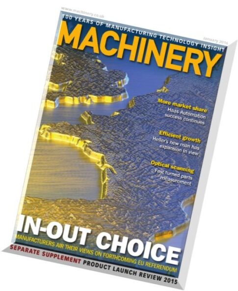 Machinery — January 2016
