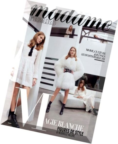 Madame Figaro — 30 Decembre 2015