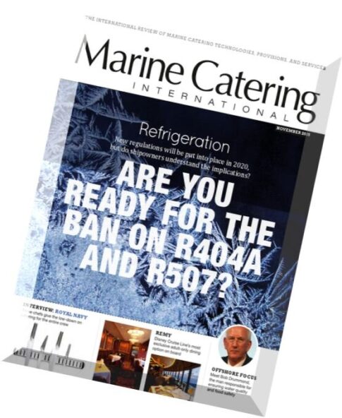Marine Catering International — November 2015