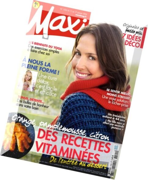 Maxi France – 11 au 17 Janvier 2016