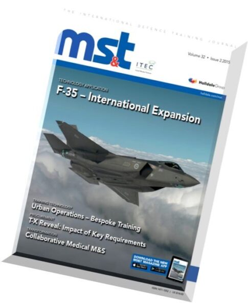 Military Simulation & Training Magazine — Vol 32 Issue 2, 2015