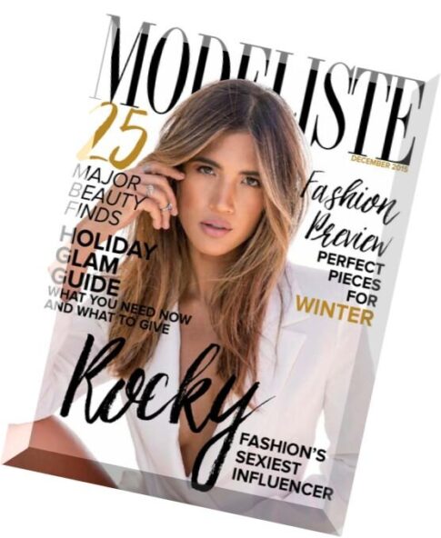 Modeliste Magazine – December 2015