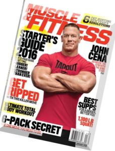 Muscle & Fitness USA — January 2016