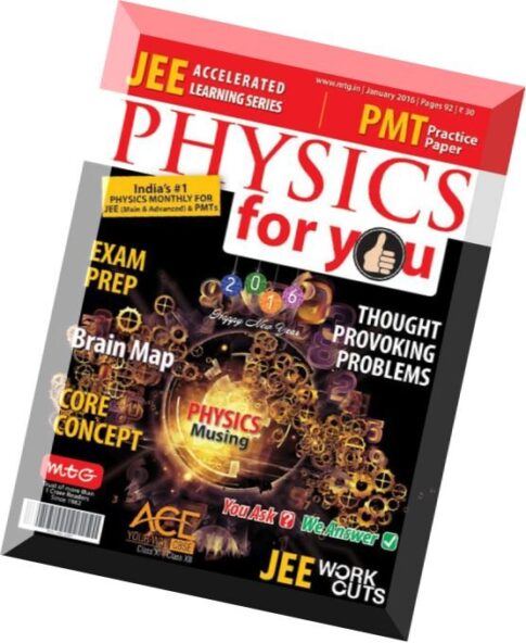 Physics For You – January 2016