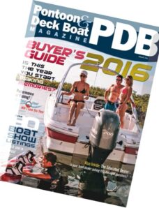 Pontoon & Deck Boat — January 2016
