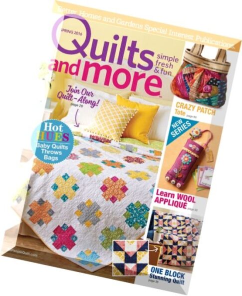 Quilts and More – Spring 2016