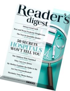 Reader’s Digest USA – February 2016
