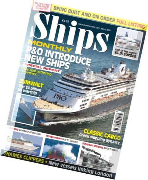 Ships Monthly – March 2016