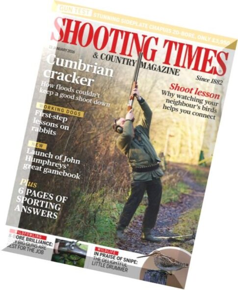 Shooting Times & Country — 13 January 2016