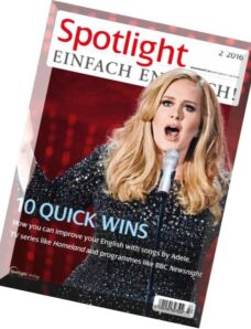 Spotlight Magazin – Februar 2016