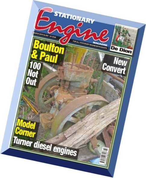 Stationary Engine – March 2016