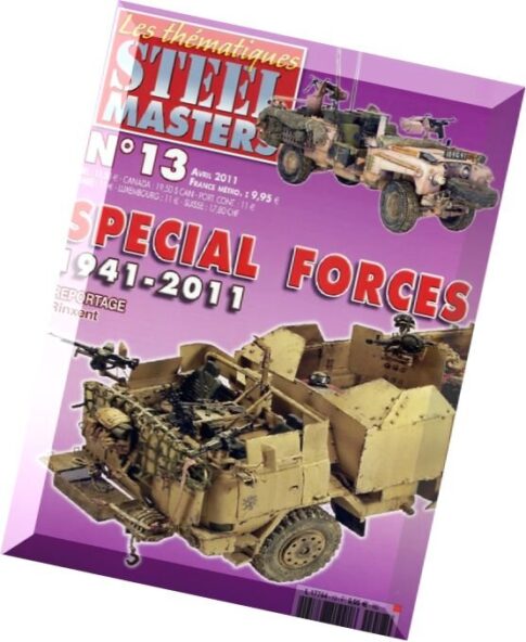Steel Masters – Thematiques N 13, Special Forces 1941-2011