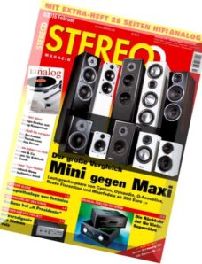 Stereo Magazin – Februar 2016