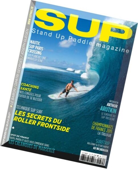SUP (Stand Up Paddle) Magazine — Decembre 2015 — Fevrier 2016
