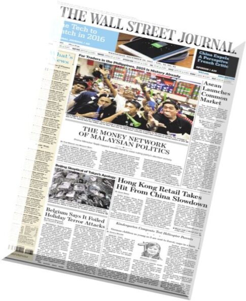 The Wall Street Journal Asia – (12 – 30 – 2015)