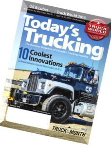 Today’s Trucking – January 2016