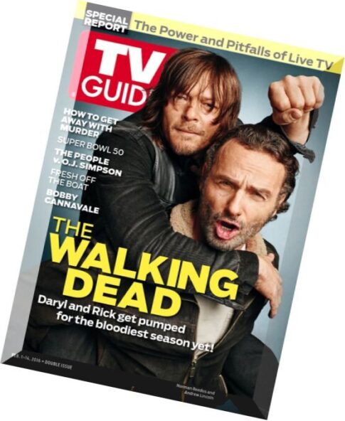 TV Guide Magazine – 1 February 2016