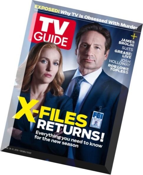 TV Guide Magazine — 18 January 2016