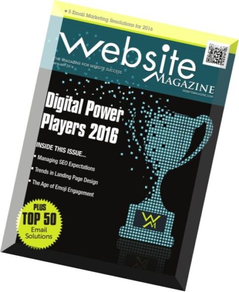 Website Magazine — January 2016