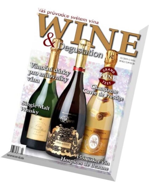 Wine & Degustation — Nr.12, 2015 — 1 2016