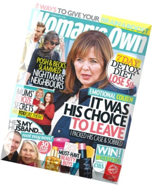 Woman’s Own – 1 February 2016
