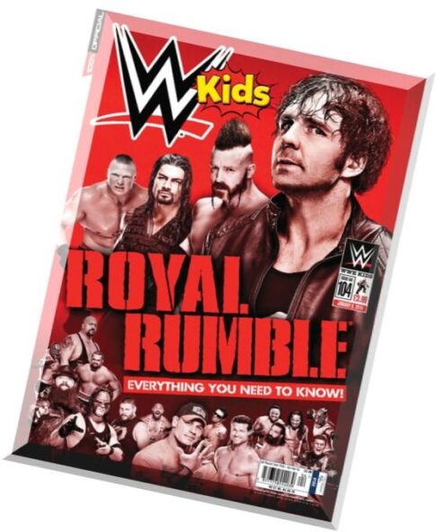 WWE Kids — Issue 104, 2016