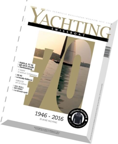 Yachting Swissboat – Januar-Februar 2016