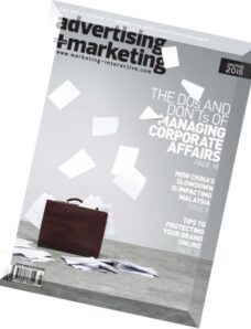 Advertising + Marketing Malaysia Magazine – January-February 2016