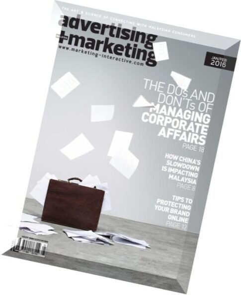 Advertising + Marketing Malaysia Magazine — January-February 2016