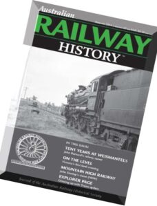 Australian Railway History – February 2016
