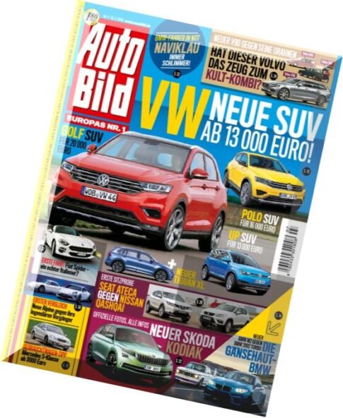 Auto Bild Germany – Nr.7, 19 Februar 2016