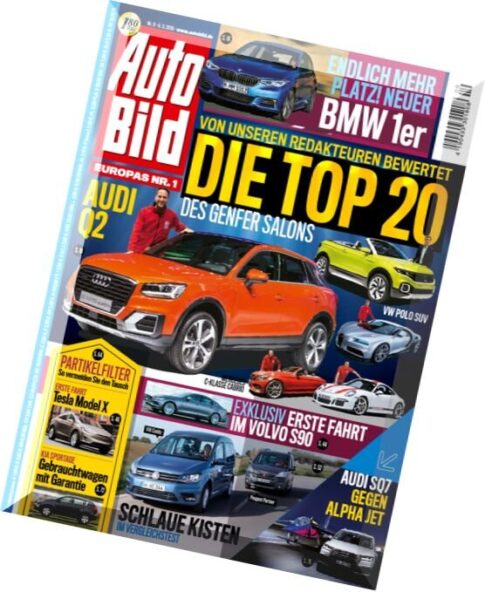 Auto Bild Germany – Nr.9, 4 Marz 2016
