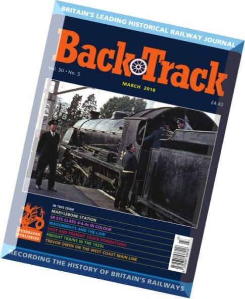 Backtrack – March 2016