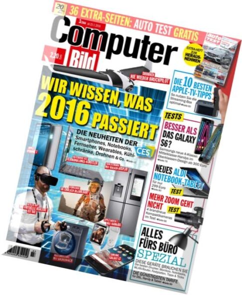 Computer Bild – Nr.3, 2016