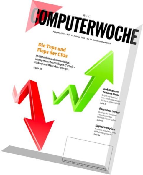 Computerwoche Magazin — N 08-09, 22 Februar 2016