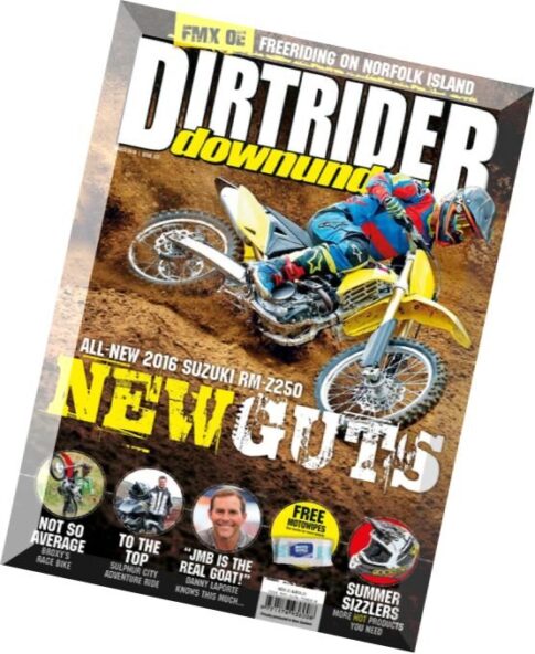 Dirt Rider Downunder – March 2016