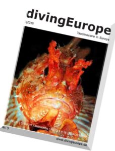 Diving Europe – Nr. 1, 2016