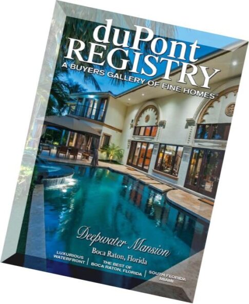 duPont REGISTRY Homes — March 2016
