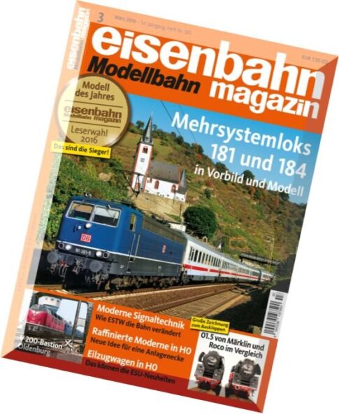 Eisenbahn Magazin – Marz 2016