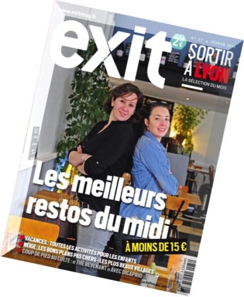 Exit Mag – Fevrier 2016