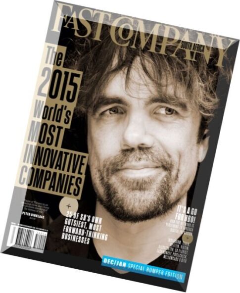 Fast Company South Africa — December 2015-January 2016