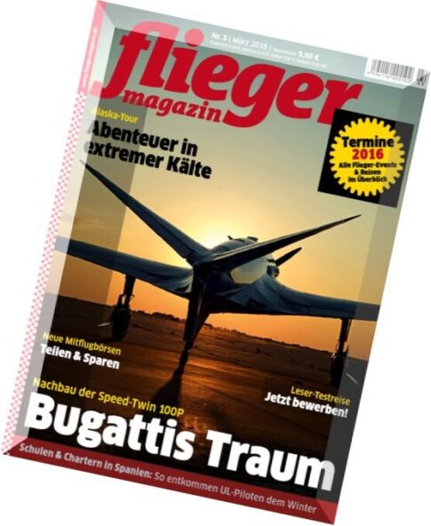 Fliegermagazin – Marz 2016