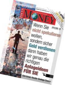 Focus Money – 17 Februar 2016