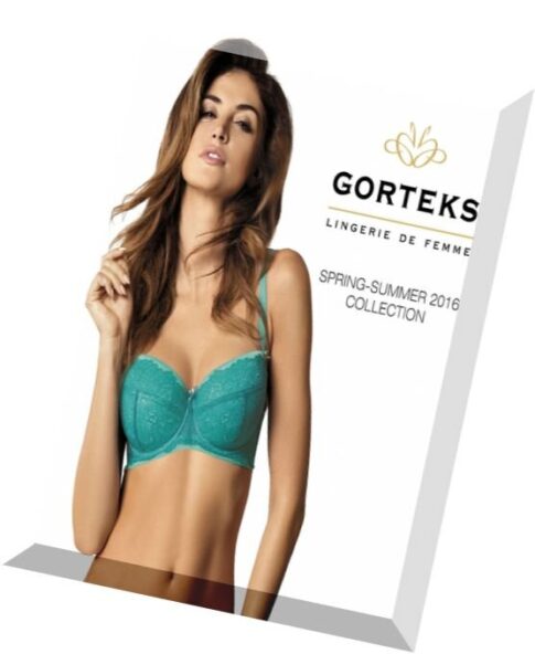 Gorteks — Lingerie Spring-Summer Collection Catalog 2016