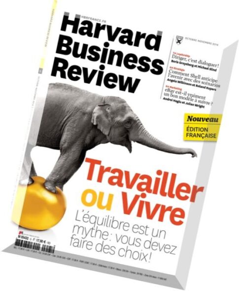 Harvard Business Review — Octobre-Novembre 2014