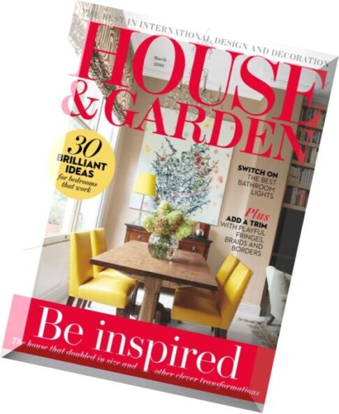 House and Garden — March 2016