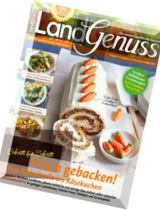Landgenuss (Die besten Gerichte der Saison) Magazin – Marz-April 2016