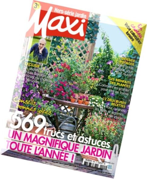 Maxi — Hors-Serie Jardin — Mars-Avril 2016