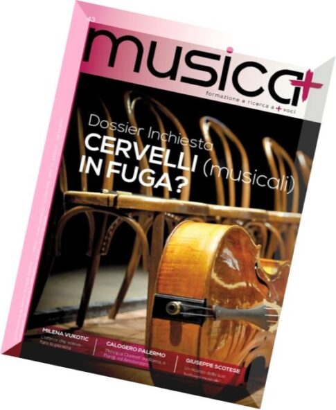 Musica+ Magazine — Gennaio-Marzo 2016