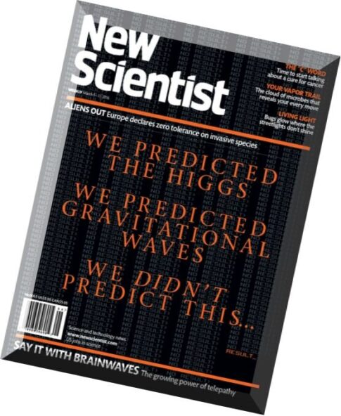New Scientist – 5 March 2016